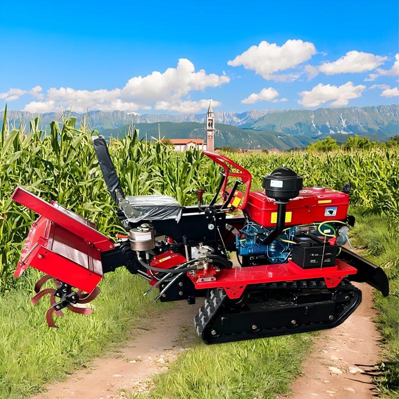 Agriculture Farming Tool - Mini-tracteur de jardin rotatif avec attelage
