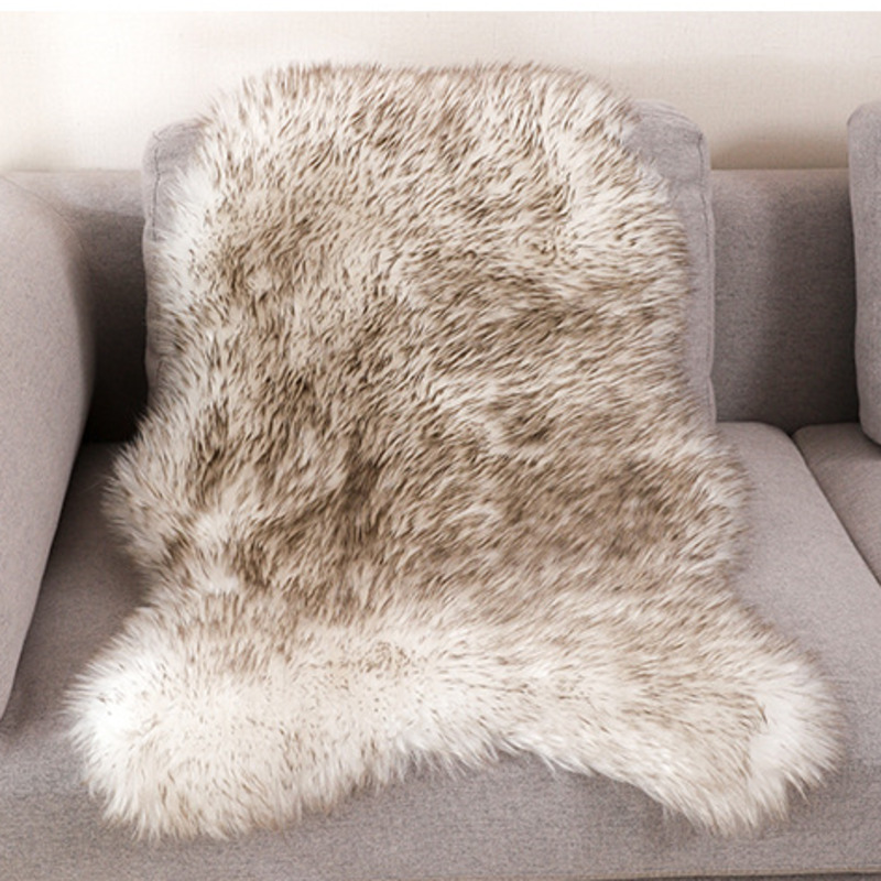 Cow Mat Rubber - Tapis en peau de mouton artificielle