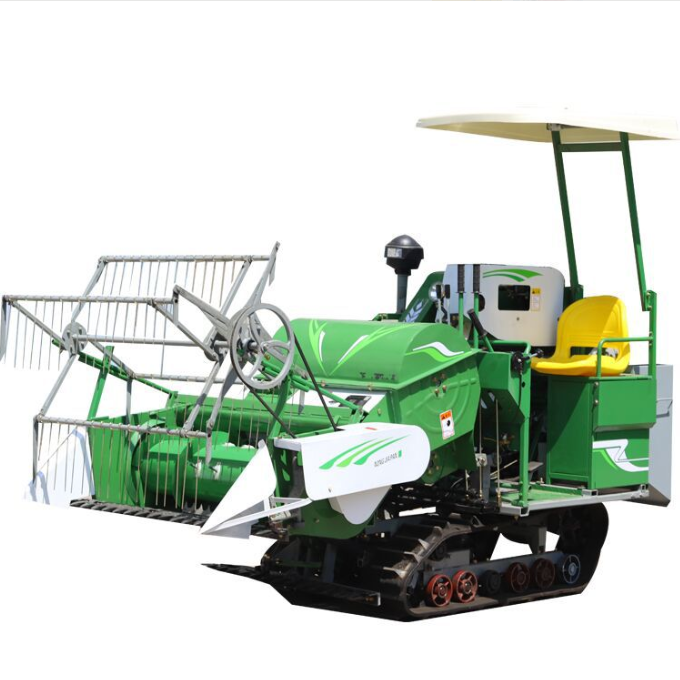 Combine Harvester Mini - Mini-moissonneuse-batteuse de riz sur chenilles 25