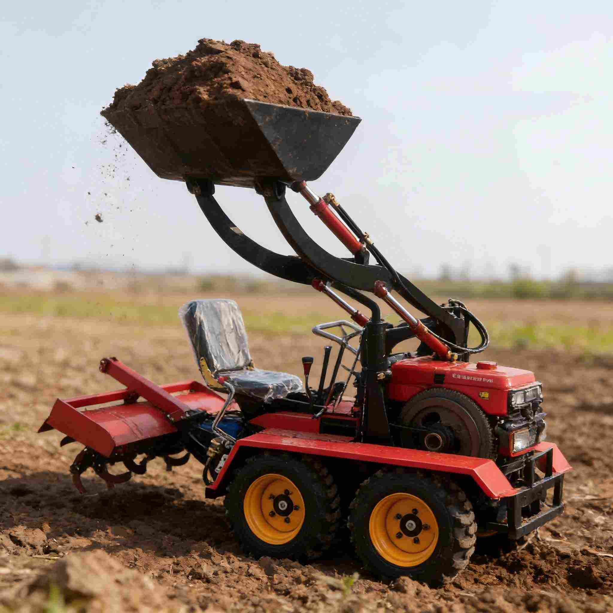Agriculture Farming Tool - Cultivateur, petit tracteur, peut être utilisé
