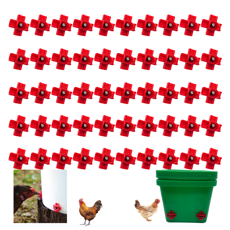 Chicken Nipple Drinker - Abreuvoir Jetable existent pour Poules, Cailles,