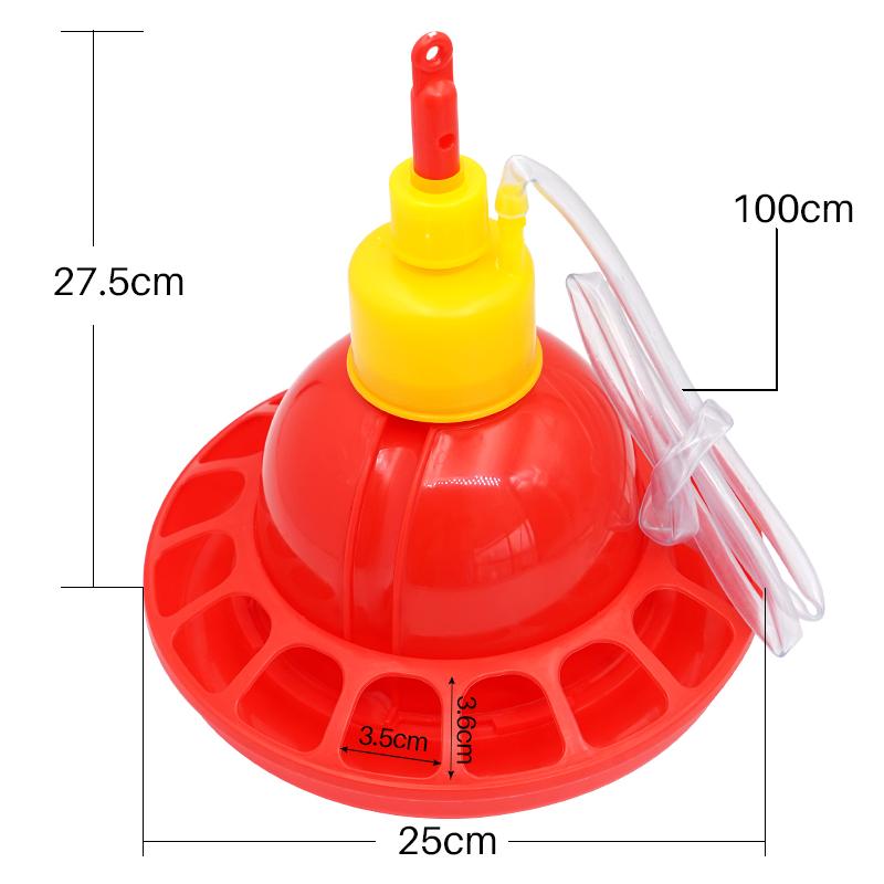 Chicken Nipple Drinker - 1 ensemble poulet canard oie gril