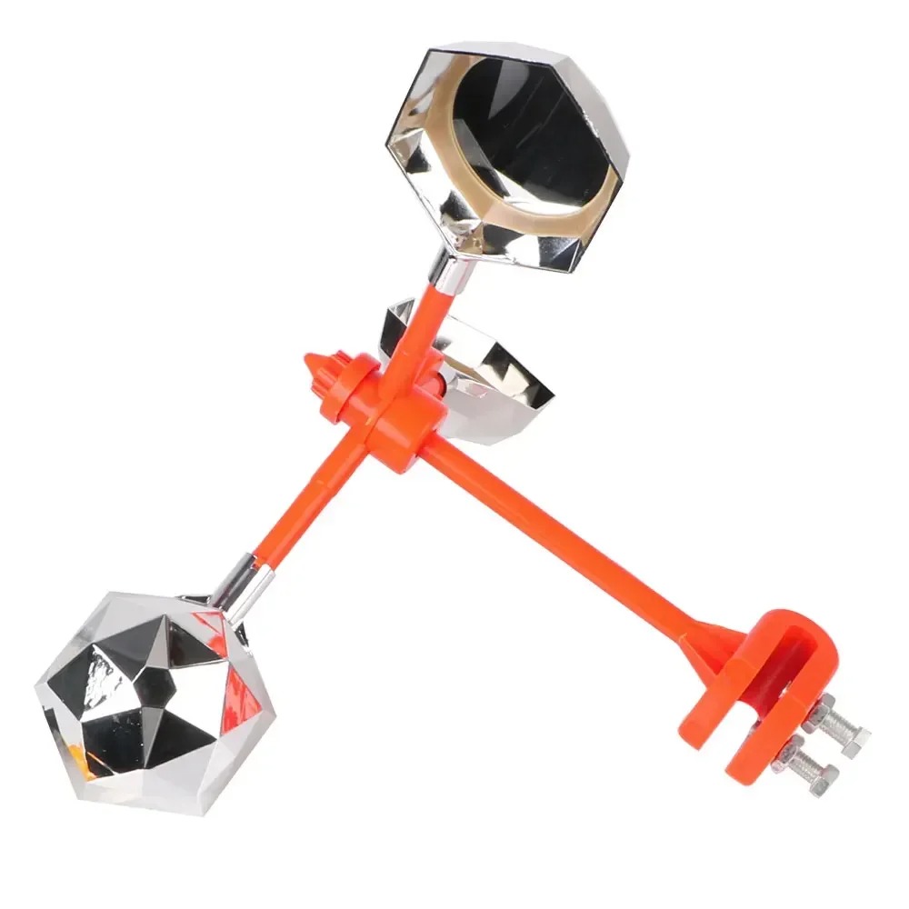 Solar Bird Scarer - 360 ° Épouvantail réfléchissant tournant avec