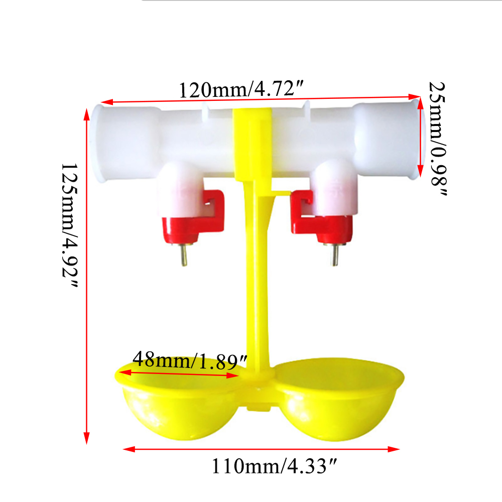 Chicken Nipple Drinker - Abreuvoir automatique à tétine pour poulets