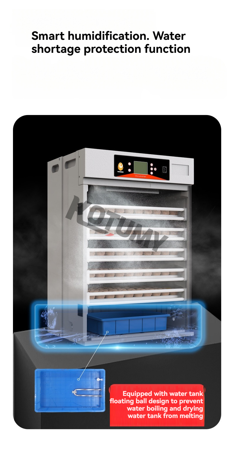 Incubateur de 400 œufs, 110/22 - Poultry Incubator avis et prix