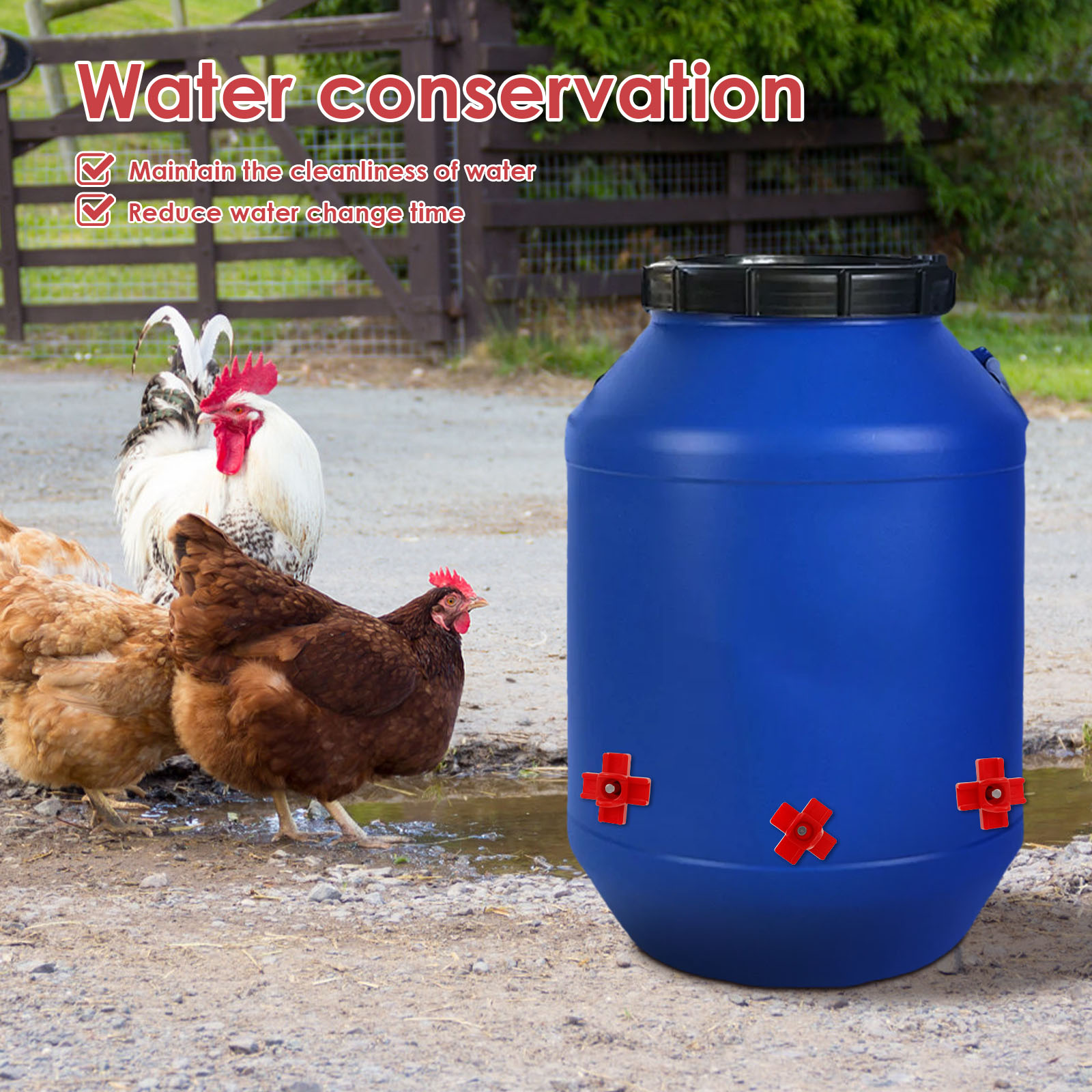 30 pièces abreuvoir pour poule - Chicken Nipple Drinker avis et prix