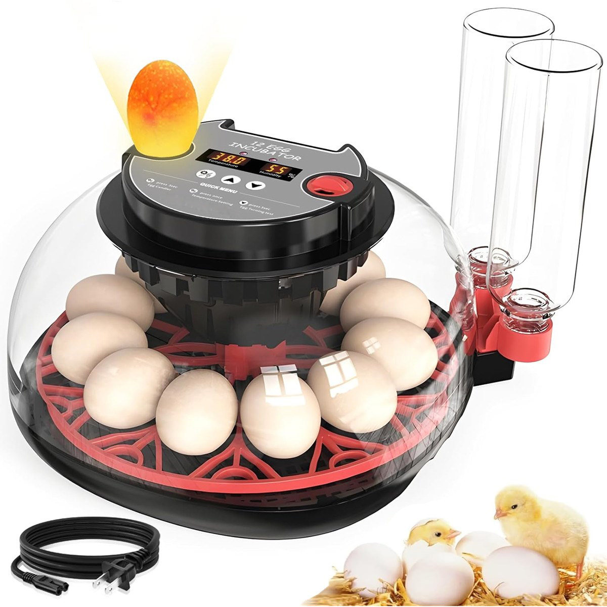 Incubateur automatique à 12 œu - Poultry Incubator avis et prix