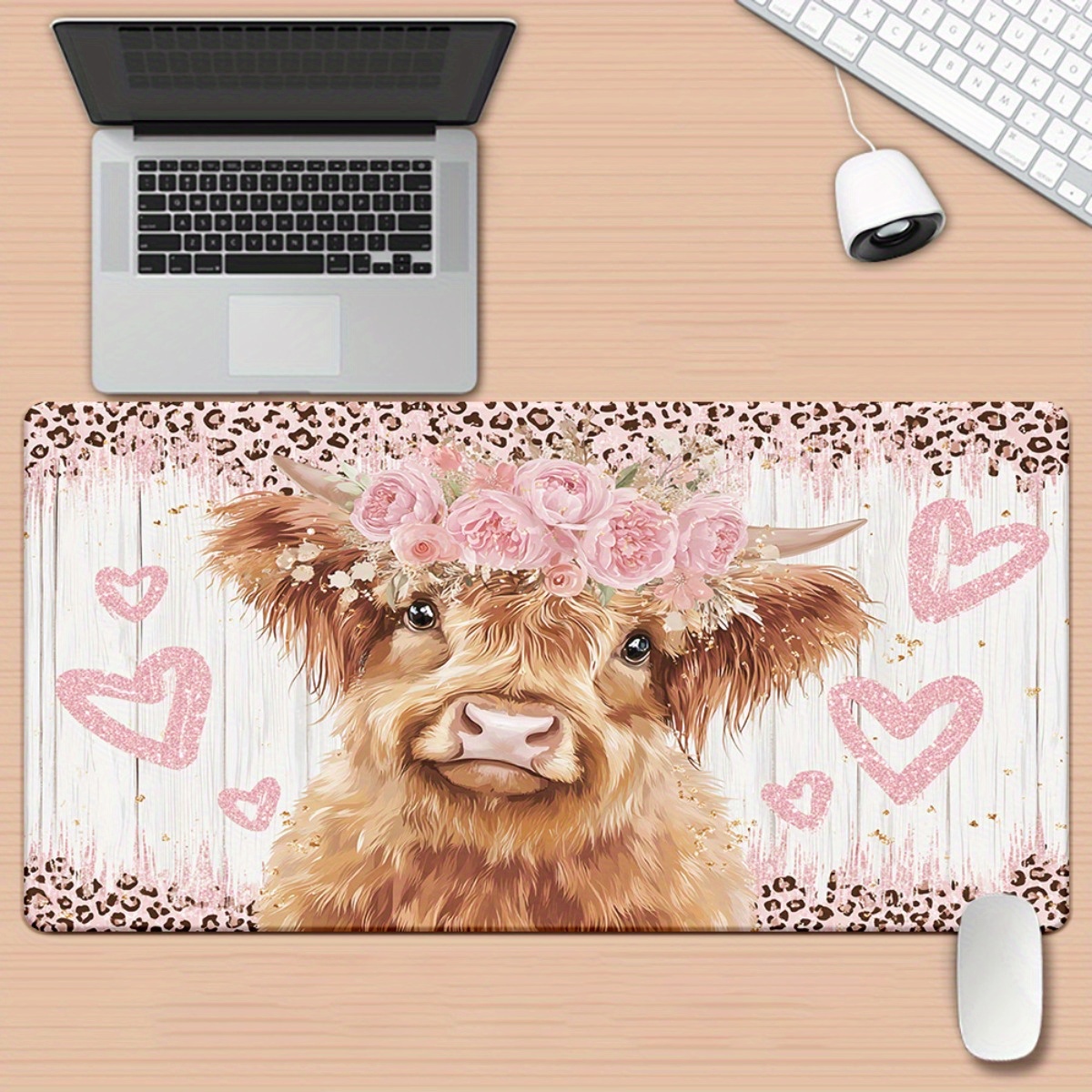 Tapis de bureau Highland Cow a - Cow Mat Rubber avis et prix