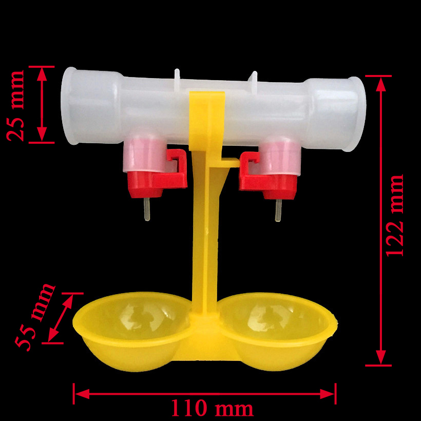 Abreuvoir à double mamelon pou - Chicken Nipple Drinker avis et prix