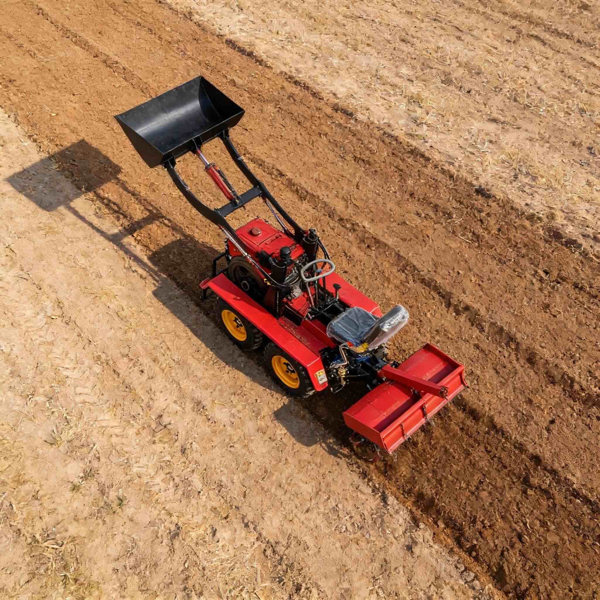 Cultivateur, petit tracteur, p - Agriculture Farming Tool avis et prix