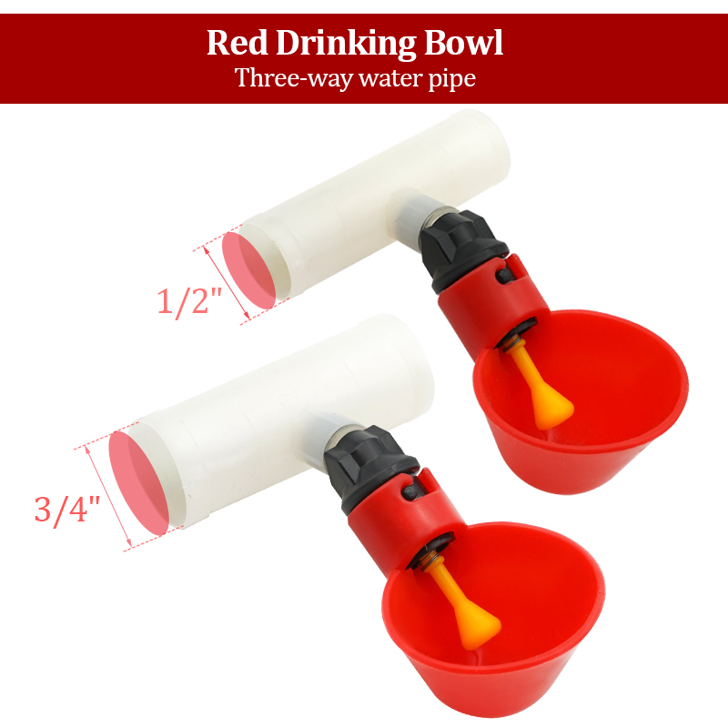 Abreuvoir automatique pour pou - Chicken Nipple Drinker avis et prix
