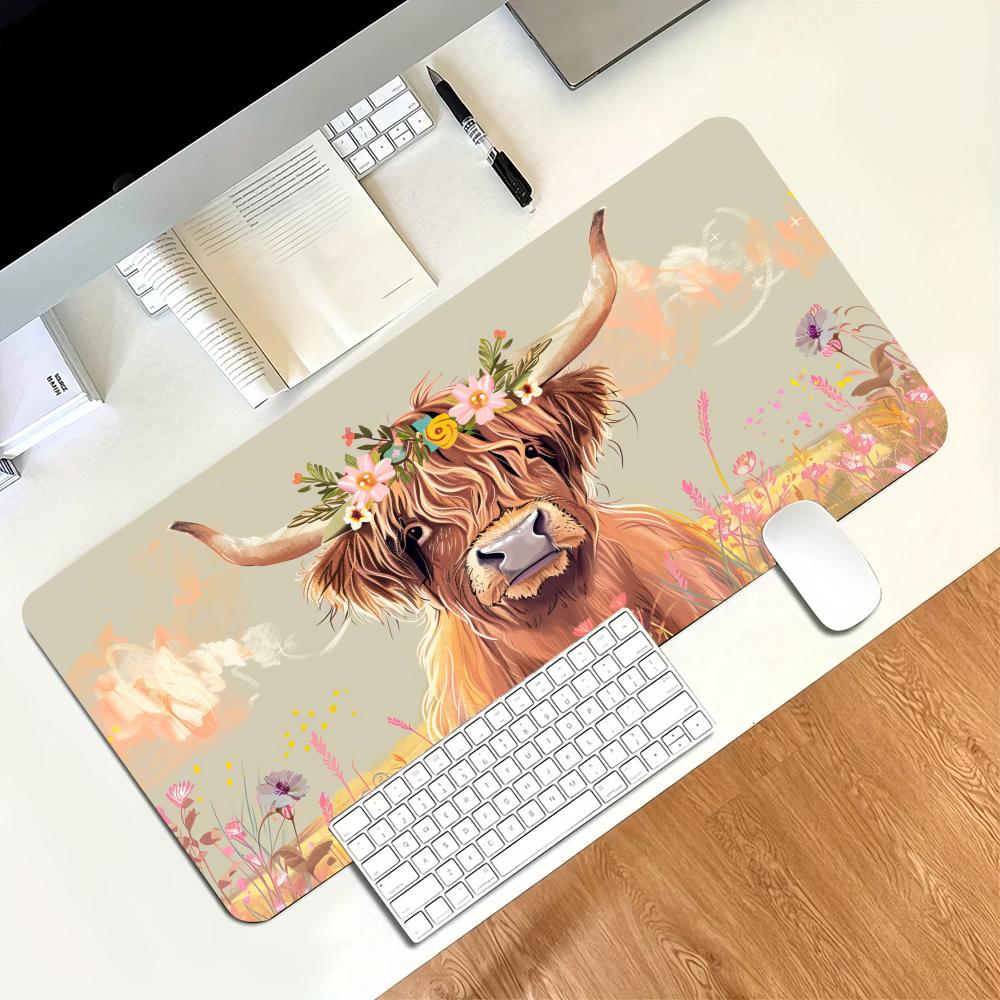 Tapis de souris de jeu vintage - Cow Mat Rubber avis et prix