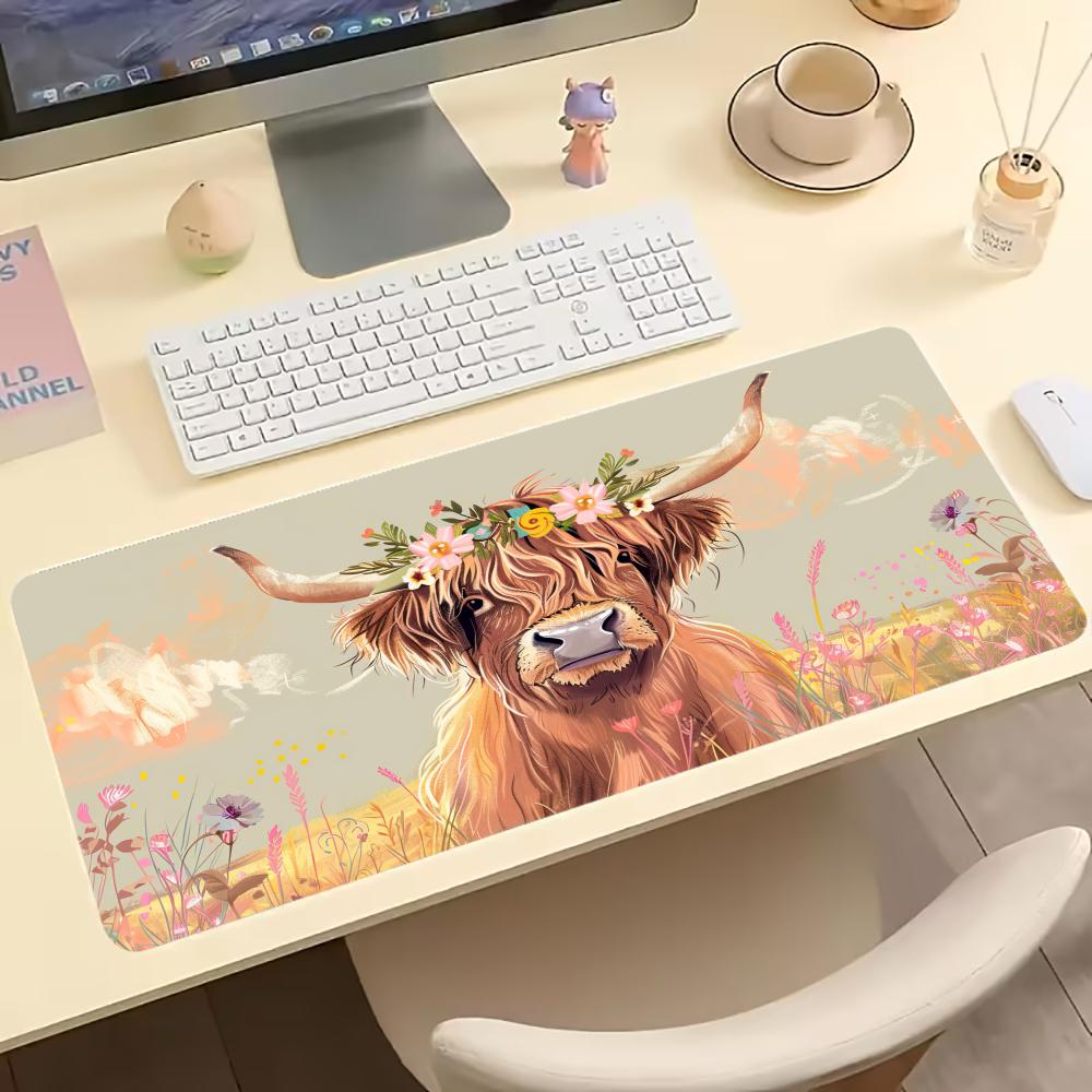 Tapis de souris de jeu vintage - Cow Mat Rubber avis et prix