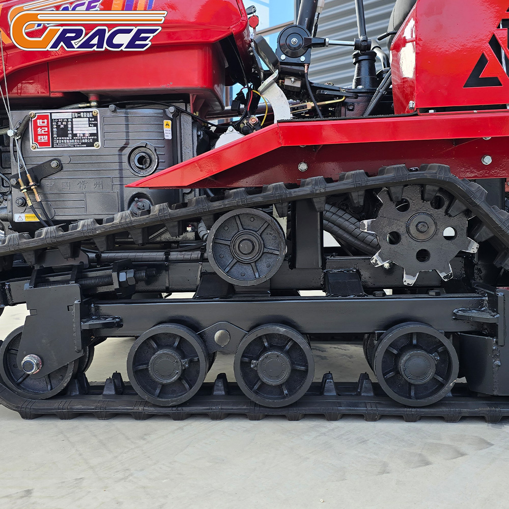 Mini-tracteur chenillé diesel  - Agriculture Farming Tool avis et prix