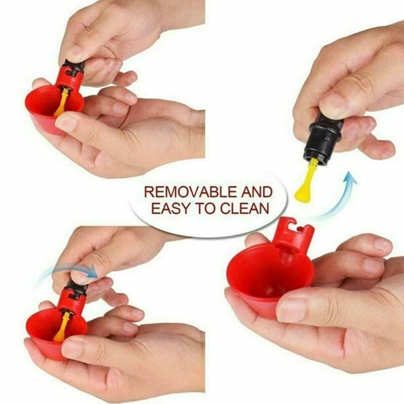 4 Pièces Abreuvoirs Automatiqu - Chicken Nipple Drinker avis et prix