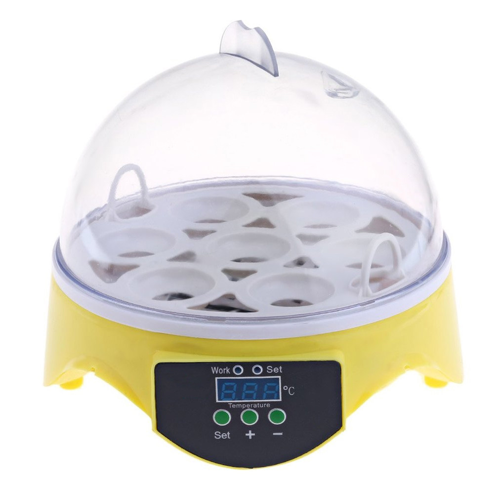 Incubateur à 7 œufs, semi-auto - Poultry Incubator avis et prix