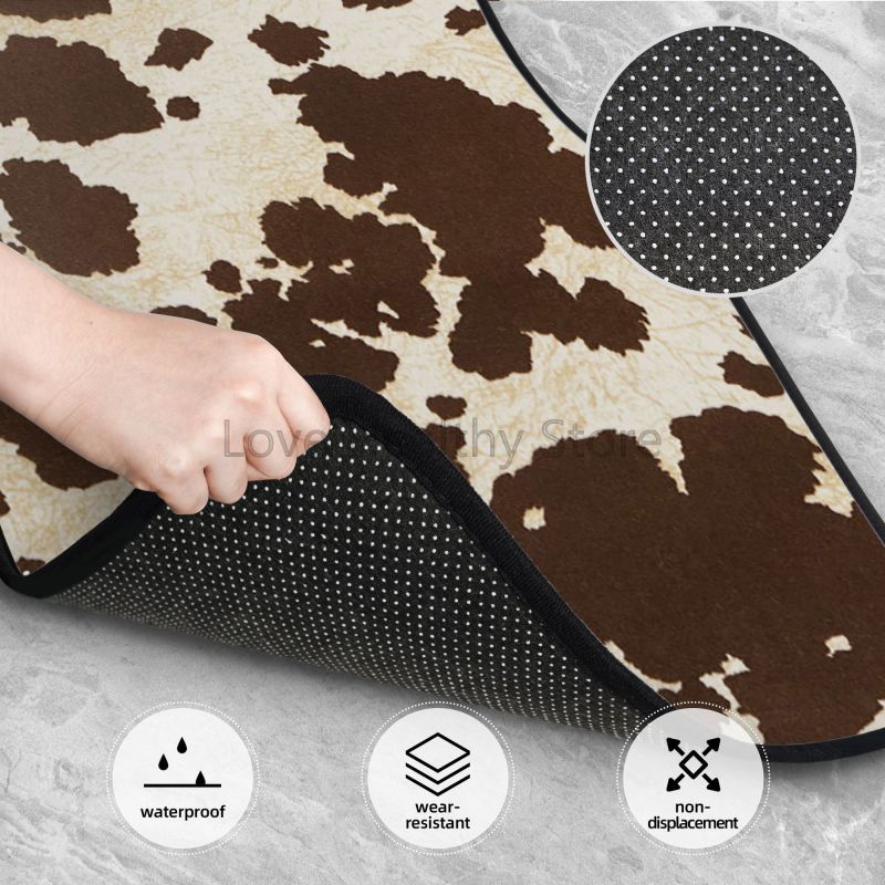 Ensemble de 4 tapis de sol de  - Cow Mat Rubber avis et prix