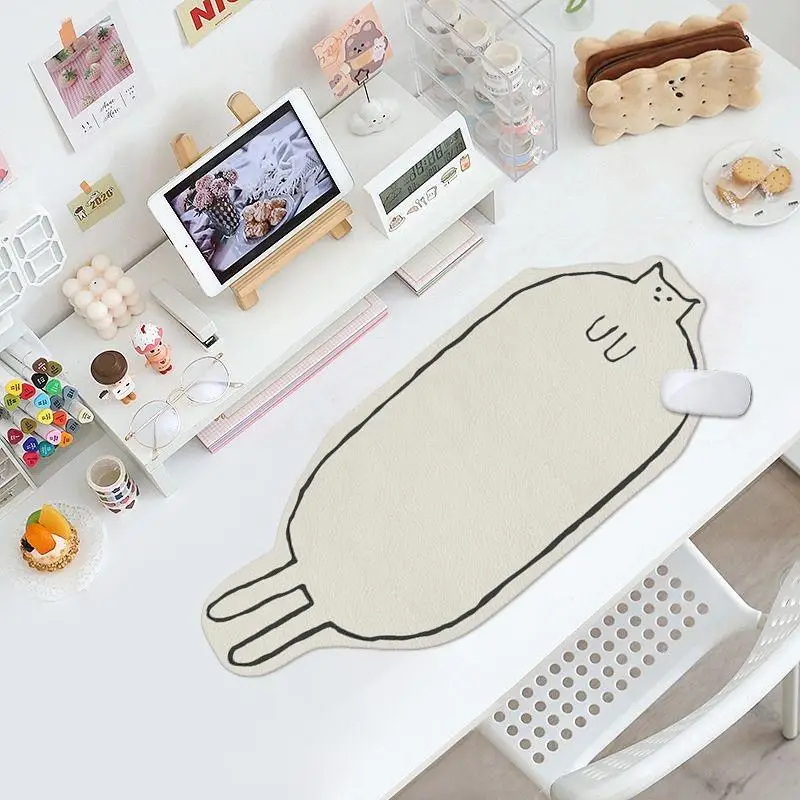 Kawaii chat Gamer tapis de bur - Cow Mat Rubber avis et prix
