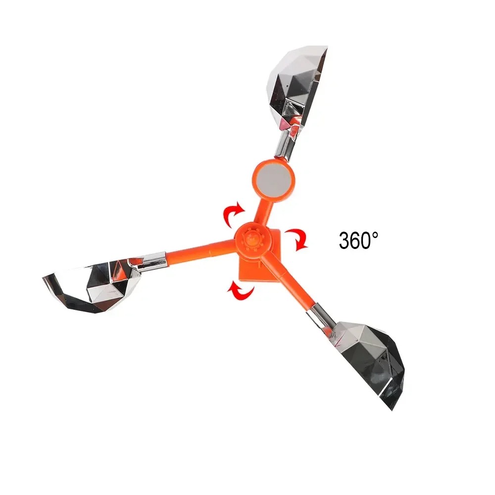 360 °   Épouvantail réfléchiss - Solar Bird Scarer avis et prix
