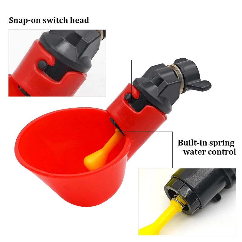6-36 pièces poulet caille susp - Chicken Nipple Drinker avis et prix
