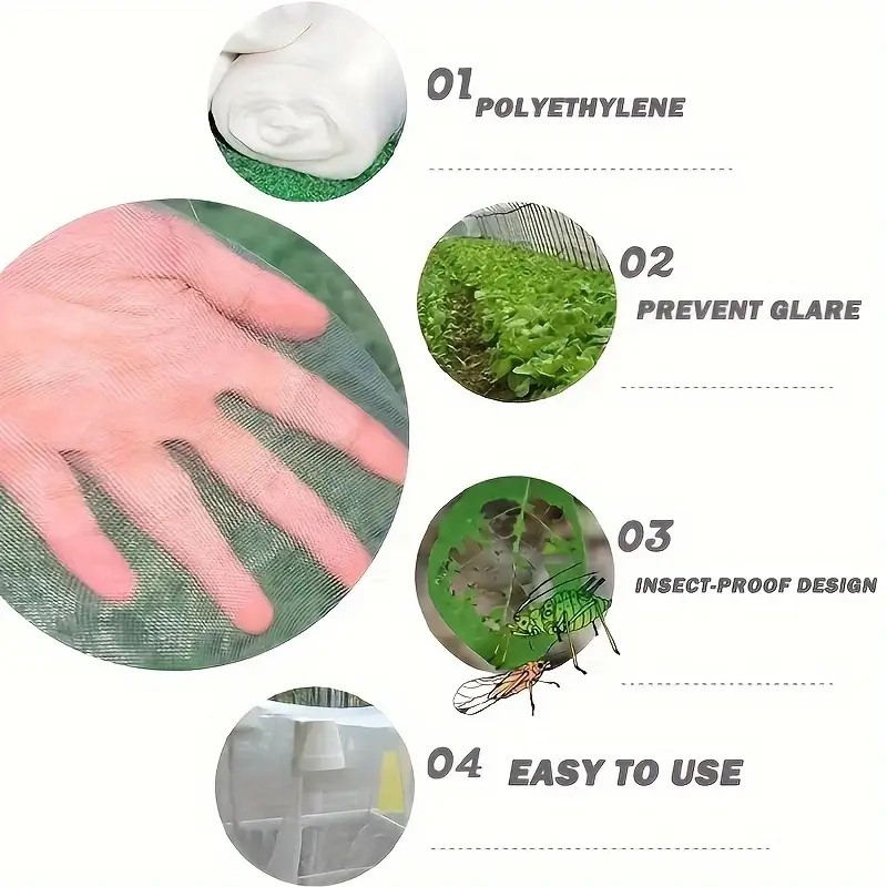 Filet anti-insectes 60 mailles - Agriculture Farming Vegetables avis et prix